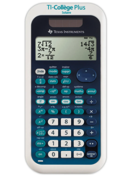 Calculatrice TI-Collège Plus Scolaire Texas Instrument